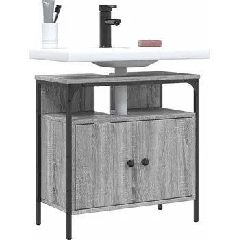 Koupelnový nábytek Koupelnová skříňka pod umyvadlo dub sonoma 80x30x60 cm kompozit