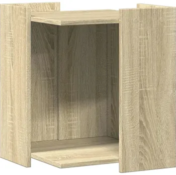 zahrada-XL Skříňka na kočičí záchod dub sonoma 42x42x51cm kompozitní dřevo 857744