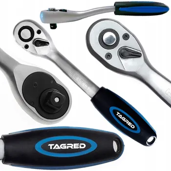 Gola sada Tagred Vyhnutá ráčna 1/2", 72 zubů, 260 mm, TA226