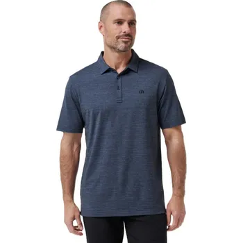 Golf Travis Mathew The Heater pánské polo, vintage indigo/black pánské, M