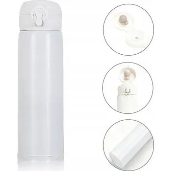 Termoska Termohrnek s náustkem, termoska s dvojitými stěnami 500 ml