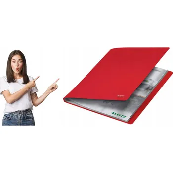 Prezentační desky A4 Leitz červené