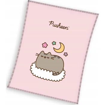 deka Deka Carbotex 130 x 160 cm barevná Pusheen zvířátka