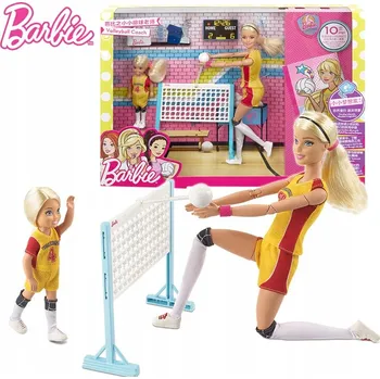 Panenka Barbie trenérka volejbalu, sada FRL33