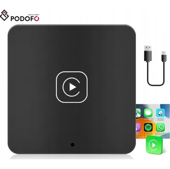 Auto Hi-Fi Podofo Bezdrátový Adaptér CarPlay – Plug & Play pro iPhone