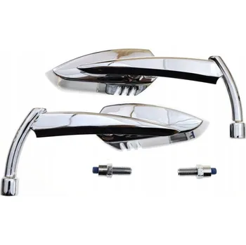 Zrcátko pro motocykl CHROMOVÁ KOVOVÁ ZRCÁTKA KAWASAKI VN 1500 1600 (8692)