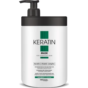 Vlasová regenerace Chantal maska na vlasy 1000 ml Prosalon Keratin pro všechny barvy vlasů