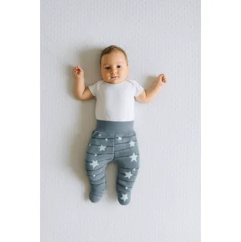 Dupačky Baby Service Zimní polodupačky wellsoft svítící šedé Vel. 56