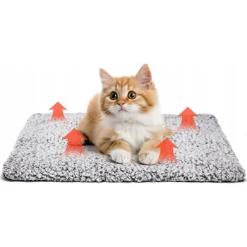 Pelíšek pro psa TERMOIZOLAČNÍ PODLOŽKA PRO PSA KOČKU 70x46CM PELÍŠEK TEPLÉ TOPENÍ