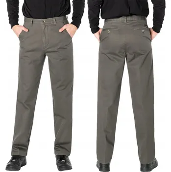 Pánské kalhoty Klasické pánské kalhoty 100% bavlna 038-2 W34