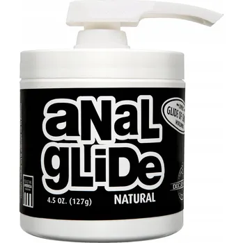 Lubrikační gel Doc Johnson Anal Lube Natural 177 ml - hustý intimní gel s pumpičkou
