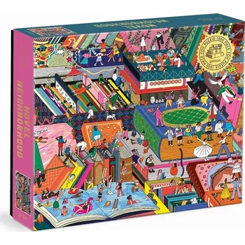 Puzzle Galison puzzle Román ze sousedství 1000 dílků