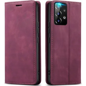 Pouzdro na mobilní telefon Flipové pouzdro NSTYL pro Samsung Galaxy A53 5G červené