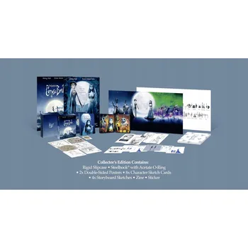 Blu-ray film Tim Burton's Corpse Bride Limited Collector's Edition with Steelbook Blu-ray 4K disk