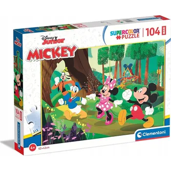 Puzzle Clementoni Puzzle Puzzle Maxi Super Color Mickey a jeho přátelé