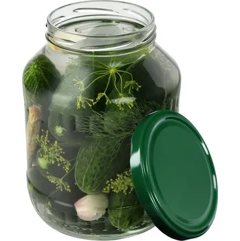 Sklenice Kadax Anna K4909 skleněná Sklenice průhledný 1700 ml