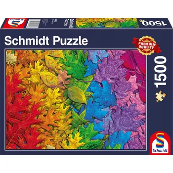 Puzzle Puzzle Schmidt Spiele 1500 ks. Barevné listy Věk 8+