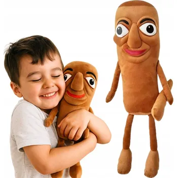 plyšák Plyšová Hračka Tung, hnědý plyšák, 40 cm