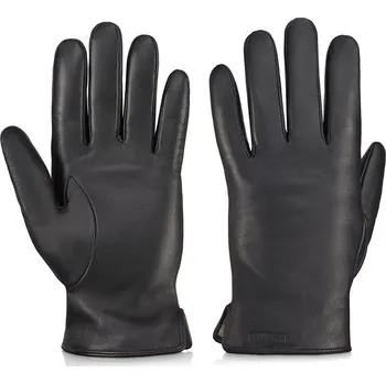 Rukavice Betlewski Pánské kožené rukavice pro dotykové smartphony, velikost S