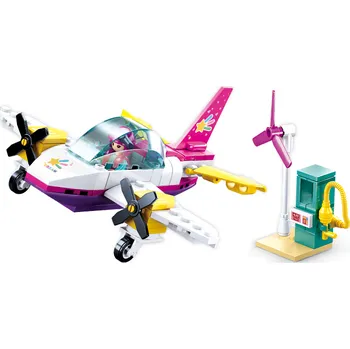 Dětské zboží Sluban Girls Dream M38-B0921B Soukromé letadlo M38-B0921B