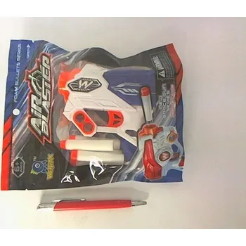 Dětská zbraň PISTOLE SPACE NA MĚKKÉ ŠIPKY 228D 06171