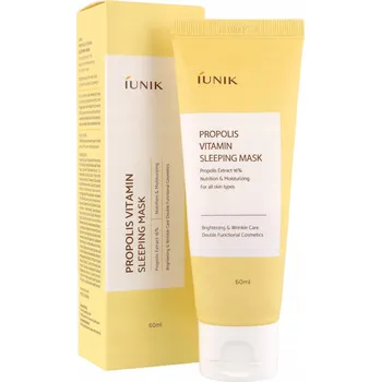 Pleťová maska Iunik Propolis Vitamin Sleeping Mask noční pleťová maska 60 ml