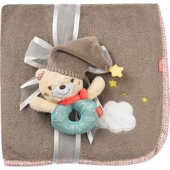 Dětská deka Dětská deka Fehn 75 x 100 cm béžová