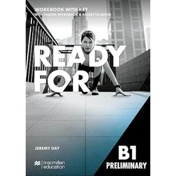 Anglický jazyk Ready for B1 Preliminary. Workbook and Digital Workbook with key (Jeremy Day)(Kniha)