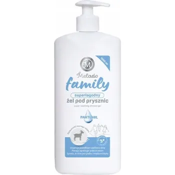 Sprchový gel MELADO FAMILY SUPER JEMNÝ SPRCHOVÝ GEL S KOZÍM MLÉKEM A PANTHENOLEM 1L
