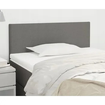 VidaXL Čelo postele, tmavě šedé, 90x5x78/88 cm