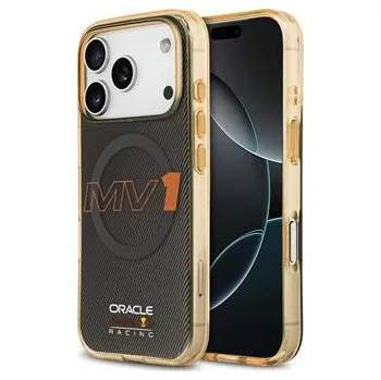 Pouzdro na mobilní telefon Red Bull PC Double Layer MV1 MagSafe Zadní Kryt pro iPhone 17 Pro Max Grey