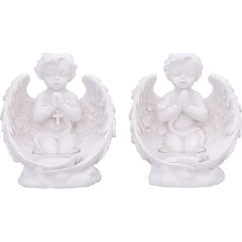 Svícen Svícny na čajové svíčky WHISPERS to HEAVEN (sada 2 ks)