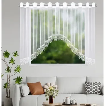 Fliying Voálová záclona s kroužky Nani 200x145 cm