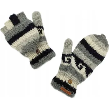 Rukavice VLNĚNÉ RUKAVICE S ODKLÁPĚCÍ ČÁSTÍ Z PLSTI FELTINESS