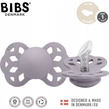 dudlíky Dudlík Bibs anatomický silikon 0+