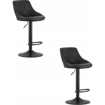 Barová Židle Oskar černý 85 cm dřevěný