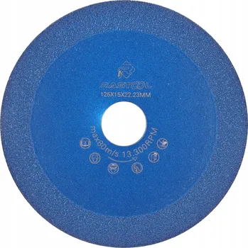 Řezný kotouč Kotouč na řezání a broušení obkladů, dlažeb a skla 125 mm RS