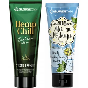 Opalování Supertan Hemp Chill + Po Opalování - Zklidňující péče po opalování