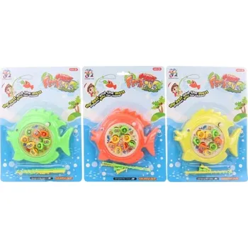 Hračka pro nejmenší Rotující rybičky – chytání na prut pro děti