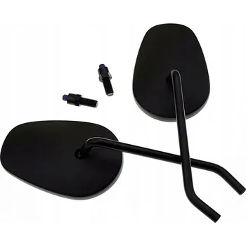 Zrcátko pro motocykl UNIVERZÁLNÍ ZPĚTNÁ ZRCÁTKA ČERNÁ MATNÁ M10 SUZUKI (12196)