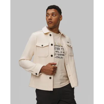Pánská bunda Béžová Pánská Bunda Aeronautica Militare 252ac0035ul00902-73085