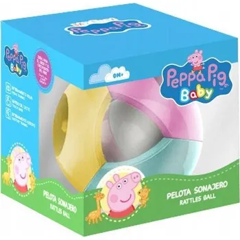 Hračka pro kojence Míč chrastítko prasátko Peppa