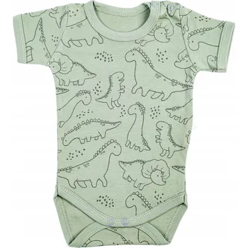 Body s krátkým rukávem, dinosauři zelené Tup Tup, vel. 68