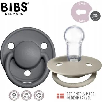 dudlíky Antikoliková Dudlík Bibs, kulatý, symetrický silikon 0+