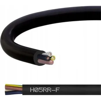 elektrický kabel Kabel gumový OW 4x1,5 H05RR-F silový 100m