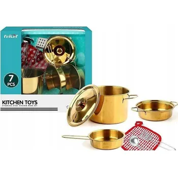 Sada nádobí Sada hrnců kovového nádobí pro děti