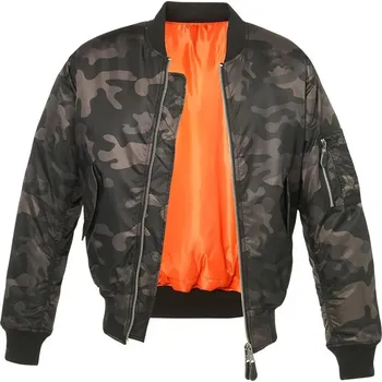 Pánská bunda Brandit MA1 Dark Camo Bomber Jacket 3XL