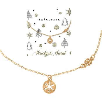 Řetízek Řetízek s přívěskem sněhové vločky