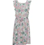 Dívčí letní šaty ALPINE PRO EDANO světle zelená 128-134