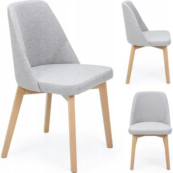 Jídelní židle Moderní židle do obýváku, kanceláře, jídelny – unikátní design BELLUNO1, barva sonoma